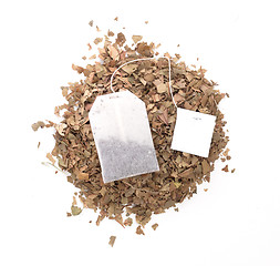 Image showing Dry tea leaves