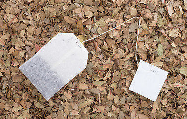 Image showing Dry tea leaves