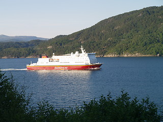 Image showing fjordline