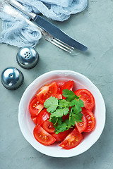 Image showing tomato salad