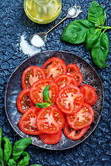 Image showing tomato salad