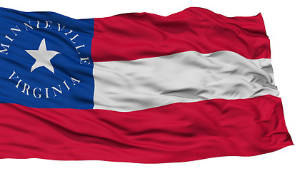 Image showing Isolated Virginia City Flag, United States of America