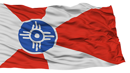 Image showing Isolated Wichita City Flag, United States of America