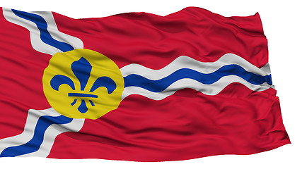 Image showing Isolated St. Louis City Flag, United States of America