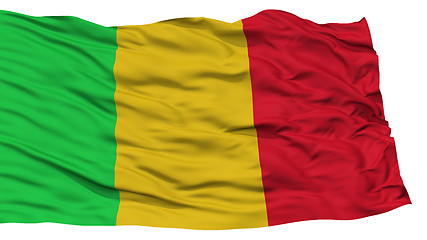 Image showing Isolated Mali Flag