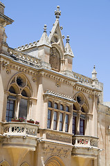 Image showing st. paul's cathedral plaza st. paul mdina malta