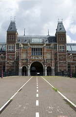 Image showing rijksmuseum amsterdam holland museumplein