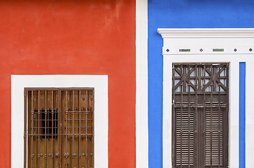 Image showing Colorful houses