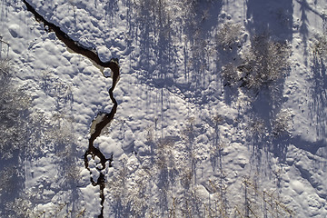 Image showing Snowy creek