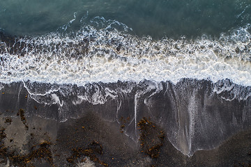 Image showing Aerial beach