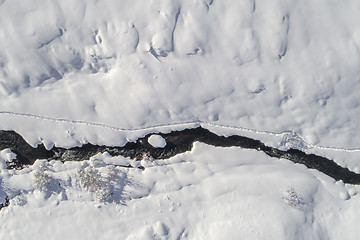 Image showing Snowy creek