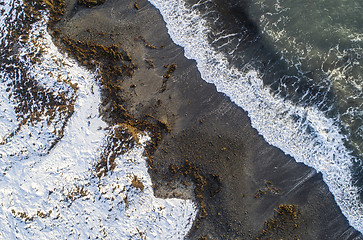 Image showing Winter beach