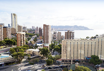 Image showing Summer resort Benidorm in Spain