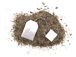 Image showing Dry tea leaves