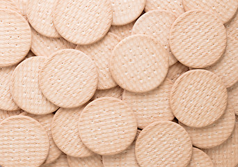 Image showing Tasty biscuits background