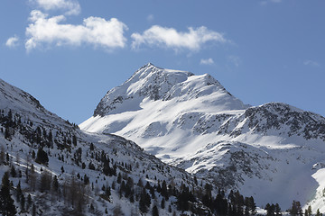 Image showing Mountain landscape in the Austrian Alps