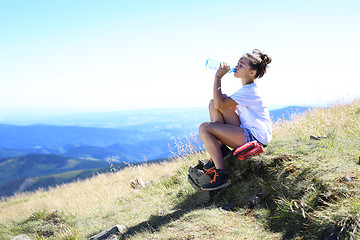 Image showing Summer holidays in the mountains