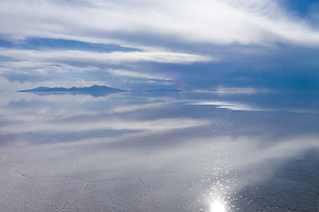 Image showing Salar de Uyuni desert, Bolivia