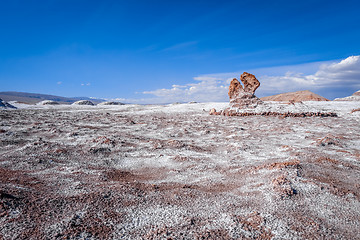 Image showing Valle de la Luna in San Pedro de Atacama, Chile