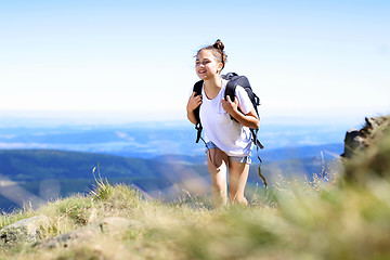 Image showing Walk in the mountains.