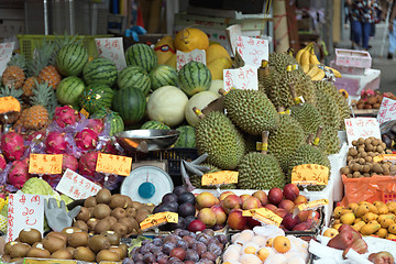 Image showing Tropical Fruits