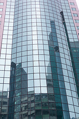 Image showing Blue Glass Building