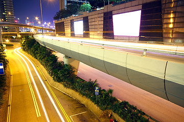 Image showing urban area at night