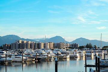 Image showing yachts in the golden coast