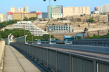 Image showing highway in the downtown area
