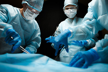 Image showing Image of doctors with instruments