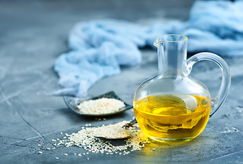 Image showing sesame oil