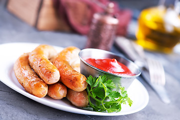 Image showing sausages