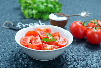 Image showing tomato salad