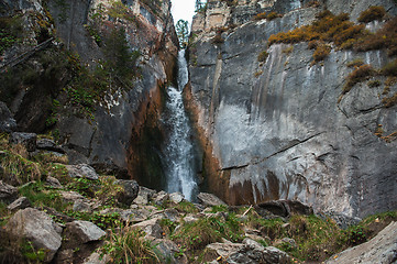 Image showing Waterfall on river Shinok