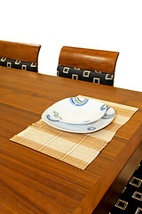 Image showing Plate and table