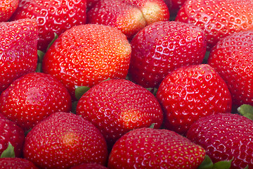 Image showing Fresh strawberries