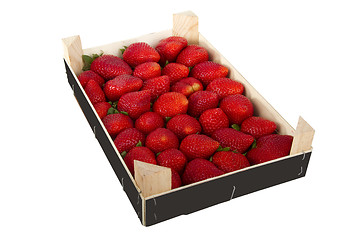 Image showing Fresh strawberries