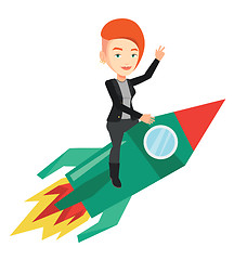 Image showing Business start up vector illustration.