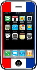 Image showing Dutch iPhone