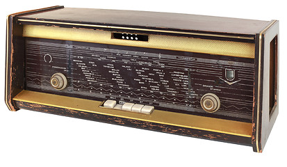 Image showing Old Radio Cutout