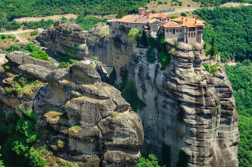 Image showing The holly monastery of Varlaam, Meteora, Greece