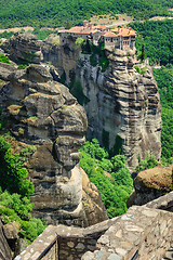 Image showing The holly monastery of Varlaam, Meteora, Greece