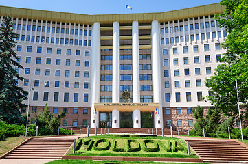 Image showing Parliament Building in Chisinau, Republic of Moldova