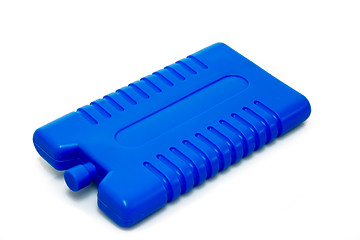 Image showing Blue cooler pack