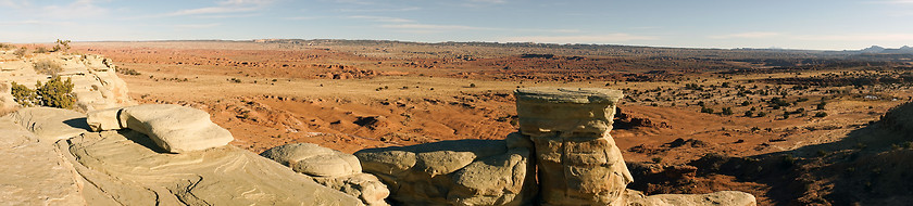 Image showing Utah Badlands United States North America