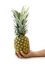 Image showing Fresh pineapple