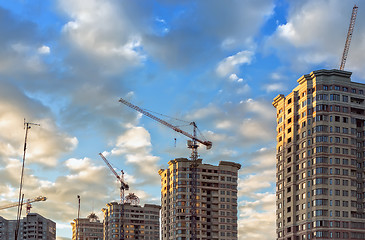 Image showing Construction Of A New Microdistrict