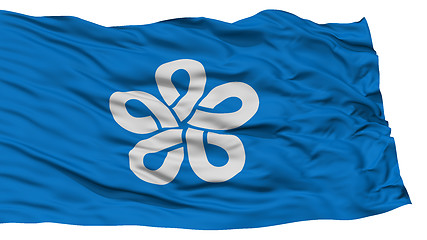 Image showing Isolated Fukuoka Japan Prefecture Flag