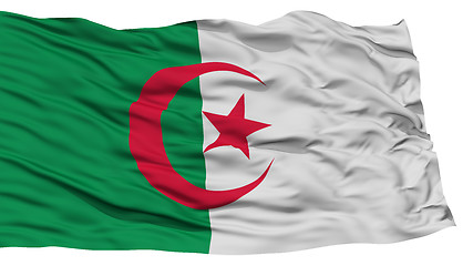 Image showing Isolated Algeria Flag