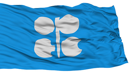 Image showing Isolated OPEC Flag